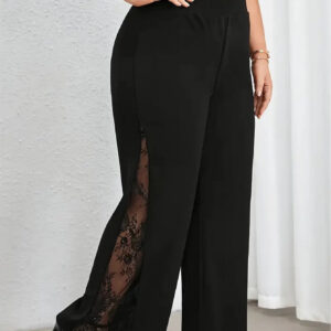 High-waisted Wide-leg Pants Women's Springautumn