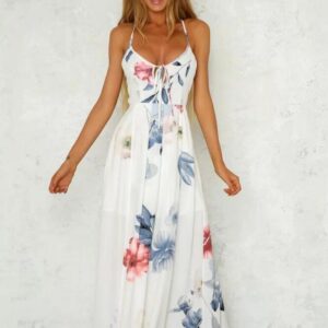 European And American Long Skirts, Printed Big Dresses, Foreign Trade Women'S Clothing